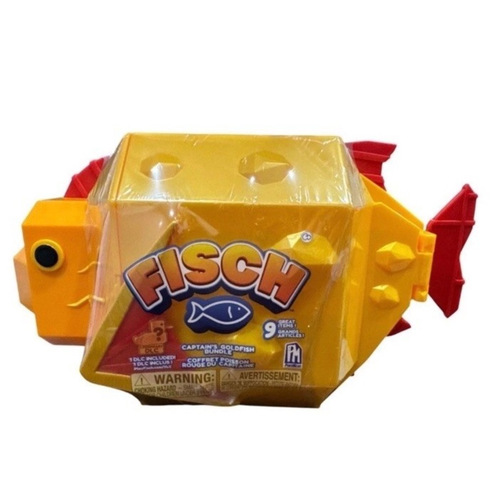 Fisch Captains Goldfish Bundle Toy Set With 9 Great Items & 1 DLC Included NEW